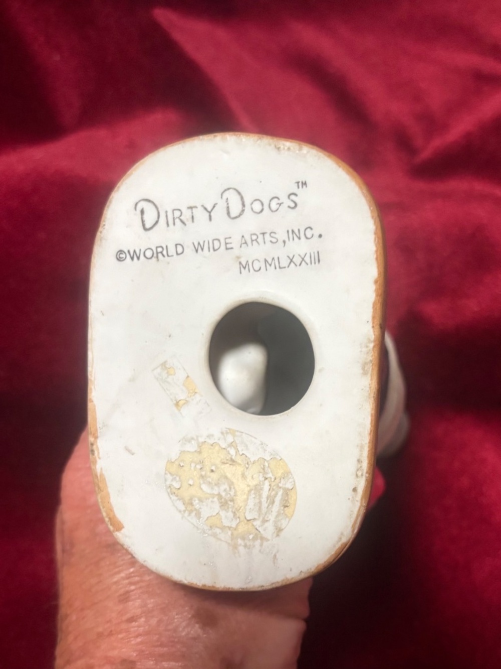 Vintage Anthropomorphic Pig Figurine with Quote - Picture 6 of 6